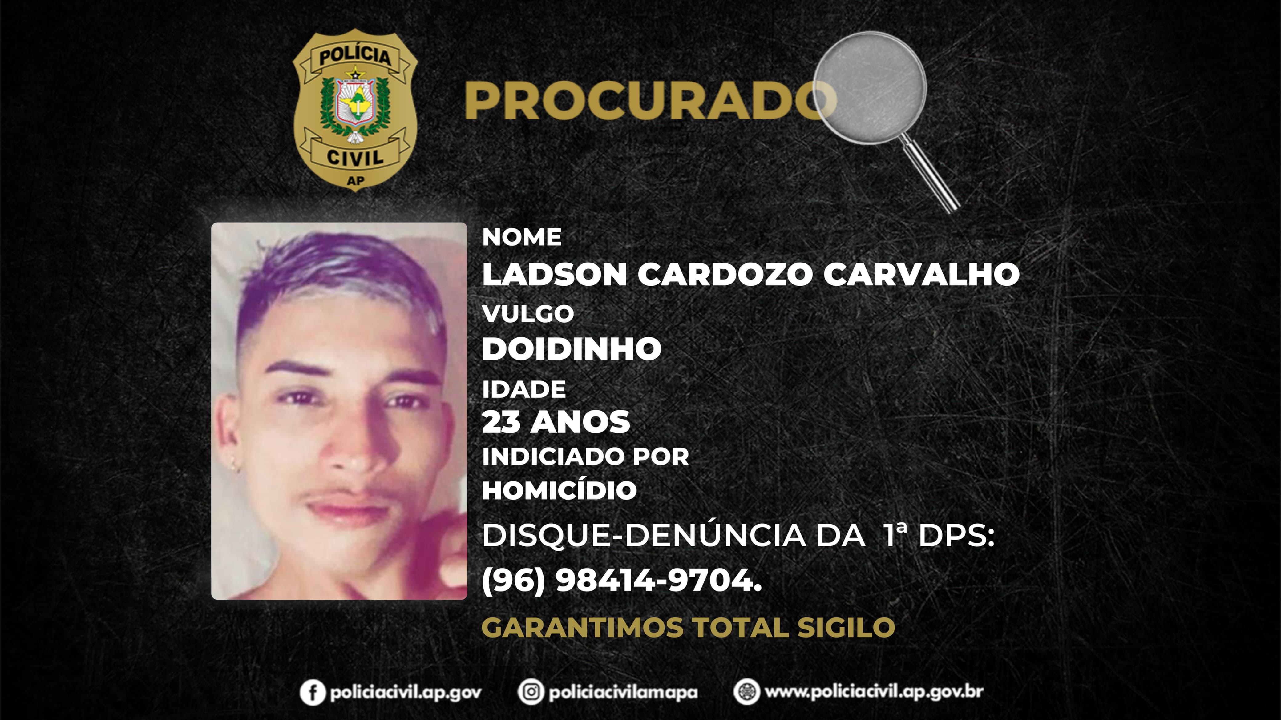 NO ÚLTIMO TRIMESTRE, POLÍCIA CIVIL INDICIA 51 AUTORES DE HOMICÍDIOS PRATICADOS EM SANTANA E PEDE AJUDA DA POPULAÇÃO PARA LOCALIZAR OITO INDIVÍDUOS QUE ESTÃO FORAGIDOS